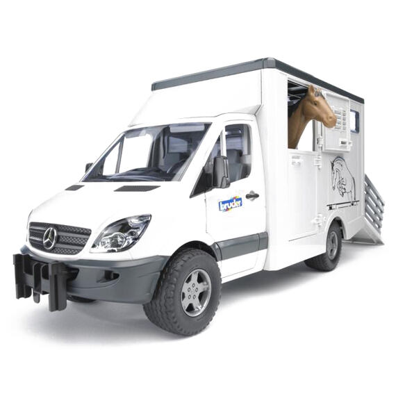 Pferdetransporter MB Sprinter mit Pferd - Bruder 2533