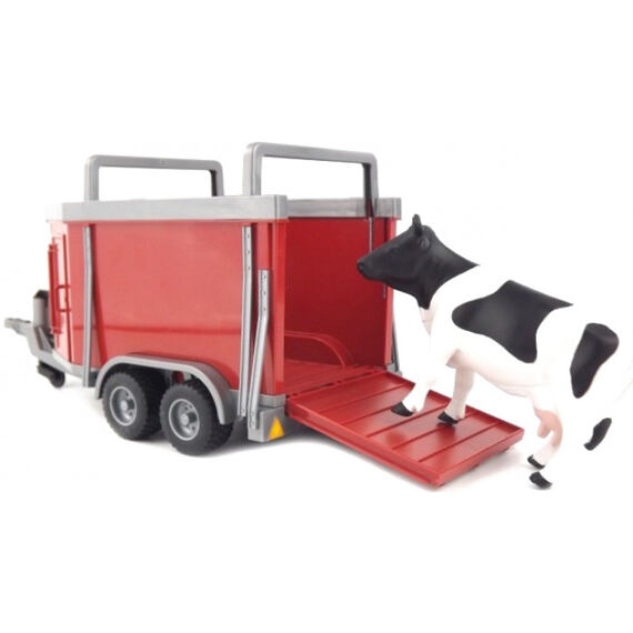 Viehtransporter + 1 Kuh - Bruder 2029