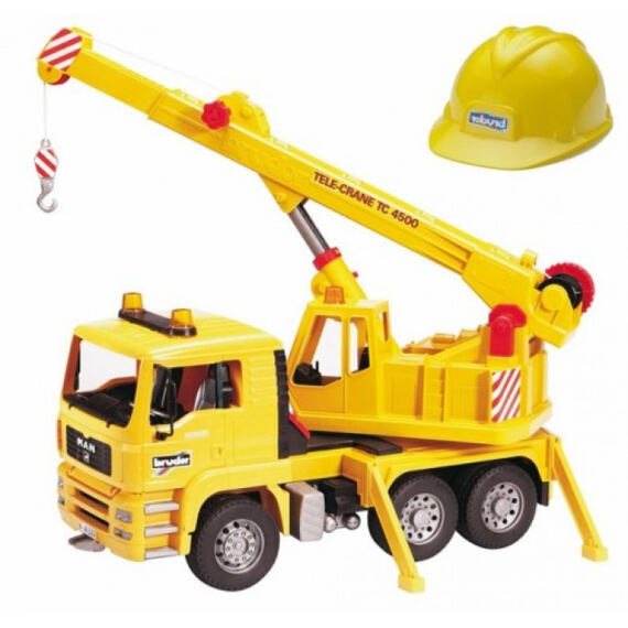 MAN TGA Kran mit Helm - Bruder 1973