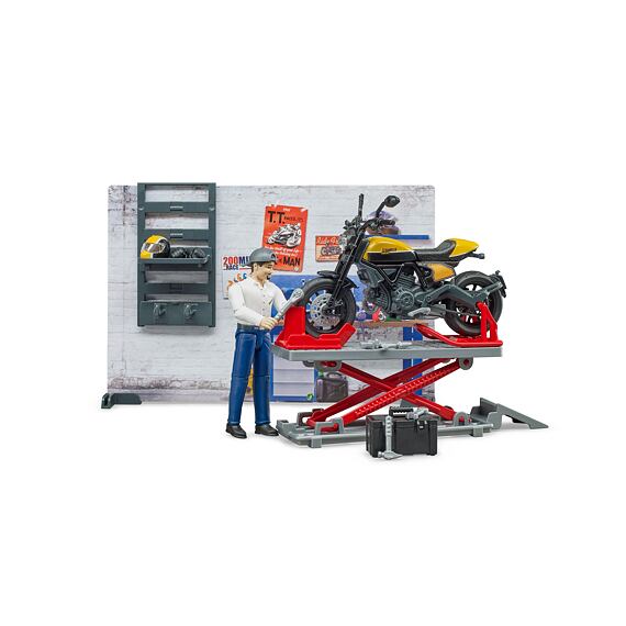 Motorradwerkstatt Scrambler Ducati Full Throttle- Bruder 62102