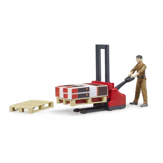 Logistik-Set UPS + Figur - Bruder 62210