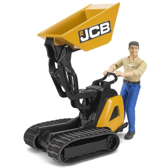 JCB HTD-5 Raupenfahrzeug + Figur - Bruder 62004