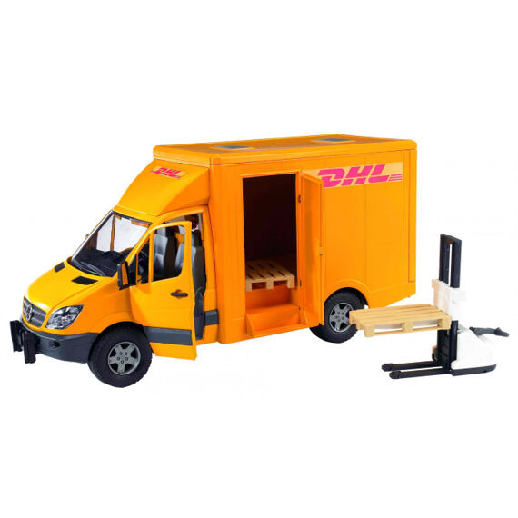 MB Sprinter DHL Lieferung + Palettenbox - Bruder 2534