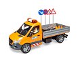MB Sprinter mit Fahrer und Zubehör - Bruder 2677
