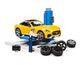 Tankstelle, Roadster und Mechaniker - Bruder 62112