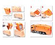 Heckklappe für Scania Müllwagen - Bruder 42627