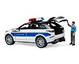 Range Rover Velar Polizeifahrzeug mit Polizeibeamten - Bruder 2890