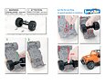 Vorderachse für Jeep Cross Country - Bruder 42538