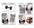Hinterachse für Jeep Cross Country - Bruder 42539