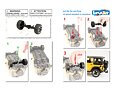 Hinterachse für Jeep Wrangler - Bruder 43534