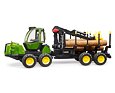 John Deere 1210E Forstwirtschaftlicher Traktor - Bruder 2133