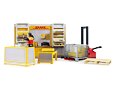 Filialversender DHL mit Figur - Bruder 62251