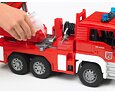MAN-LKW mit Feuerwehrleiter und Sirene - Bruder 2771