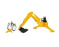 Závěsný bagr za traktor - Bruder 2338