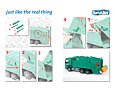 Seitenzylinder für Scania Müllwagen - Bruder 42629