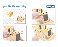 Frontpflugschar für CAT Planierraupe - Bruder 42427