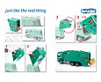 Heckklappe für Mack Müllwagen - Bruder 42630
