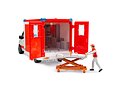 MB Sprinter Krankenwagen mit Fahrer - Bruder 2676