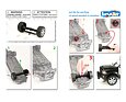 Vorderachse für RAM Polizeiwagen - Bruder 43510